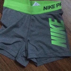 Nike pro atheletic shorts